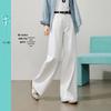 Women's Textured Straight-Leg Wide-Leg Jeans