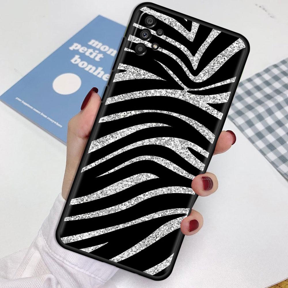 Skal För Samsung Galaxy A52 A12 A51 A32 A21s A71 A53 A13 A32 A72 A31 A33 A22 A03 A41 Telefonskal Mode Leopardmönster