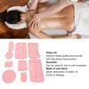 9PCS Castor Oil Pack Set Reusable Adjustable Castor Oil Compress Wrap Kit Soft Fabric Sleep Aid Tool for Insomnia