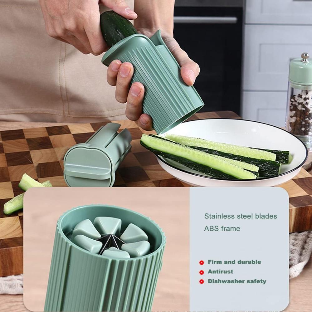 

Stainless Steel Household Kitchen Tools Green Fruit and Vegetable Slicer Kitchen