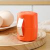 3pcs Portable Egg Peeler, Manual Egg Sheller for Kitchen, Quick Slicing Tool for Baking, Easy To Use, White