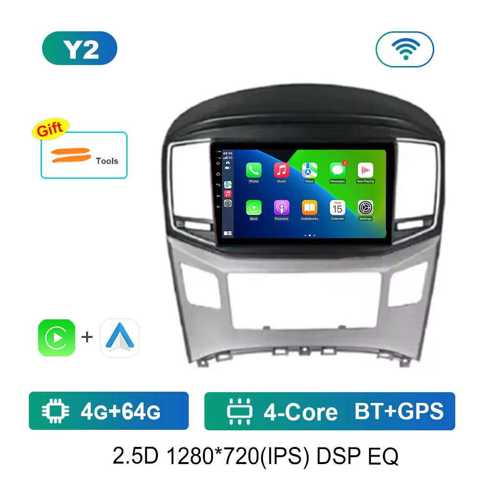 9 Inch Android OS for Hyundai H1 Grand Starex I8000 TQ 2007 - 2015 Car Radio Video Multimedia Player GPS 4G Bluetooth Auto Tools