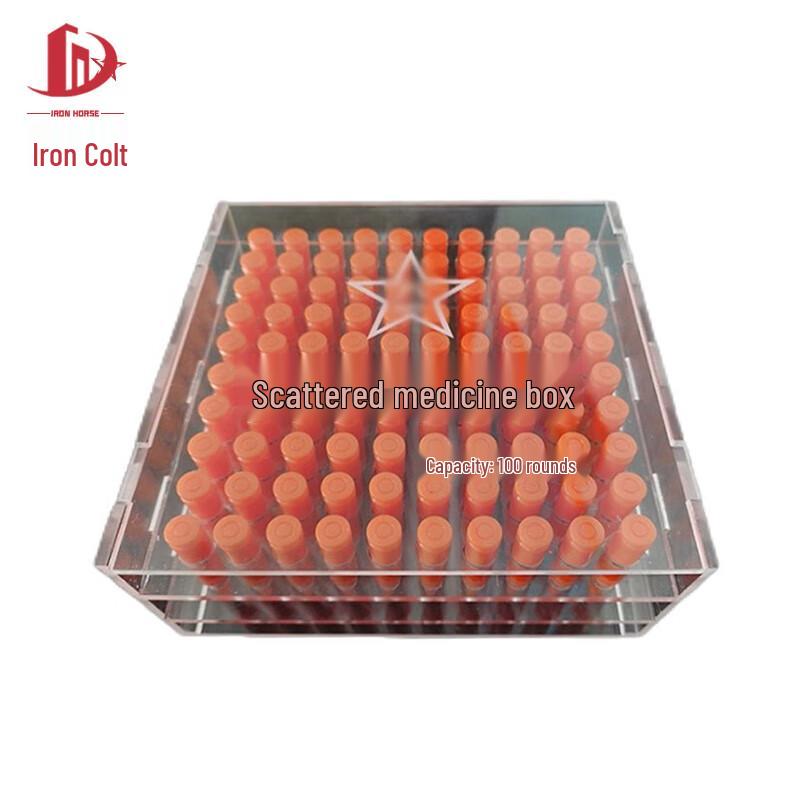Transparent Plastic Ammunition Storage Box