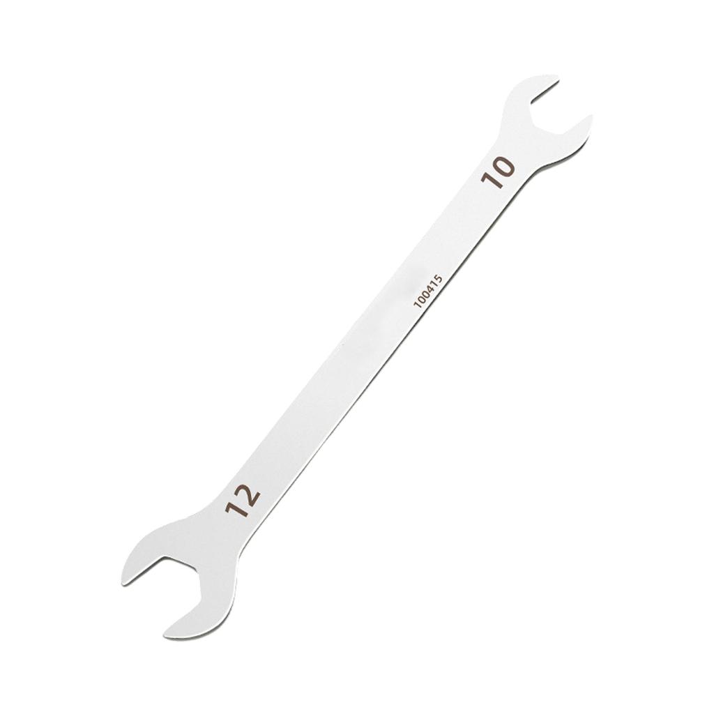 Dual Headed Slim Wrench Open End Spanner High Strength Carbon Steel Repair Tool for Tight Space and Versatile Nut Size