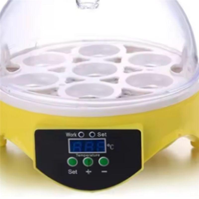 Aug. Egg Incubator Poultry Incubator Brooder Digital Temperature Hatchery Egg Hatcher Chicken Duck Bird Pigeon US Plug
