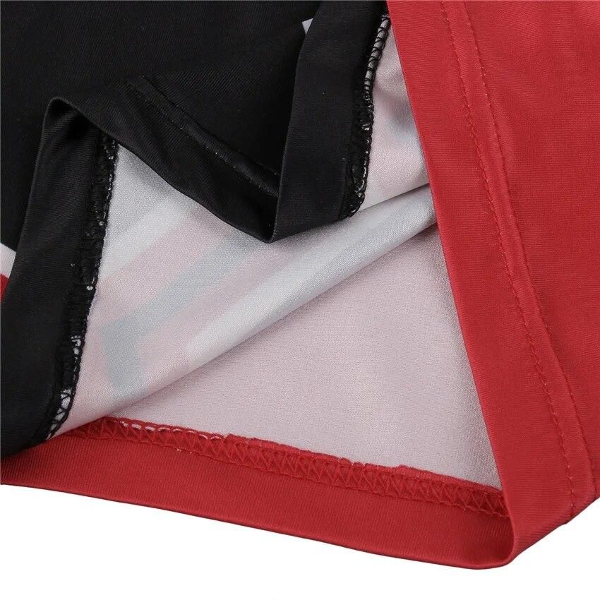 

Takerlama RCH униформа болельщика с принтом, женское нарядное платье для косплея, топ на бретелях, мини-юбка, костюм на Хэллоуин, одежда