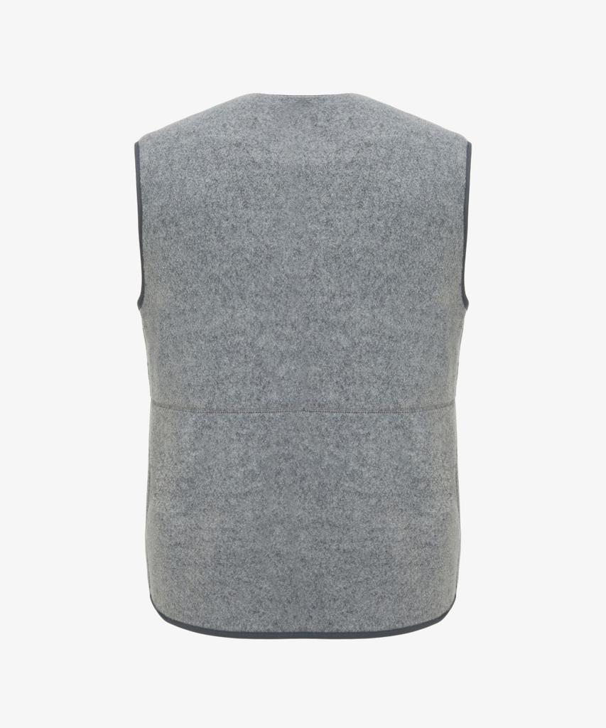 The North Face Nv4Fr59B Vermo Wool Fleece Vest Light_Gray