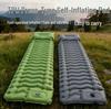Outdoor TPU Self-Inflating Camping Mat with Built-In Foot Pump, Pillow, and Moisture Protection