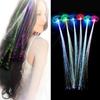 Pachet 2 Clipsuri de Păr LED cu Fibre Optice Strălucitoare Multicolor LED Lumini de Păr Decorațiuni de Crăciun Petrecere Neon