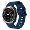 Silikonband für Samsung Galaxy Watch ultra Armband 47mm Zubehör Sportarmband Galaxy Watch 7 ultra Monochrom Sportarmband