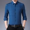 New One Piece Spring and Autumn New Men's Business Casual Long-sleeved Shirt Youth Shirt