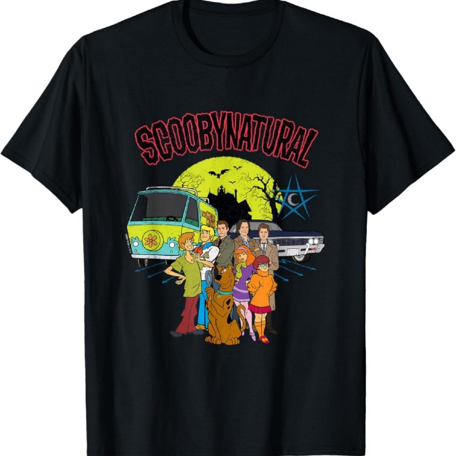 Футболка Scooby-Doo с изображением Scoobynthetic Mystery Machine и Малыша с бандой S