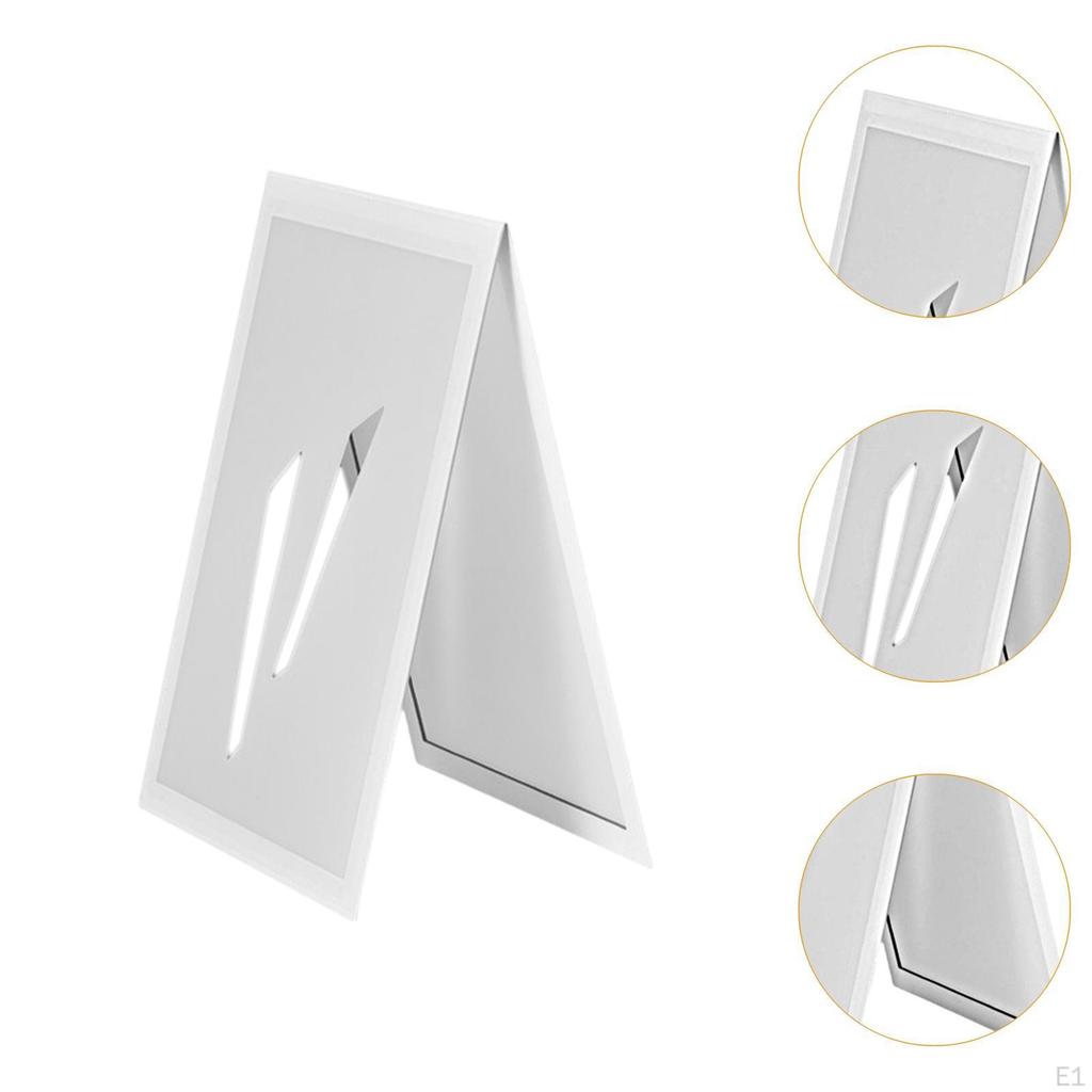 Cardboard Light Reflector for Photography with Degree Rotation Food Images