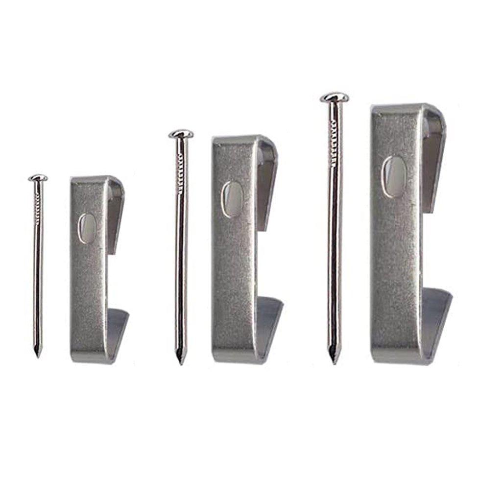 Buy Pearliky Picture Hanging Hooks 30/50/100lbs Picture Hangers 100