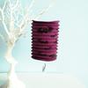 Halloween Accordion Lantern – Foldable Paper Pumpkin Light Decoration for Party, Haunted House & Bar | Creepy Hanging Ornament, Easy Storage