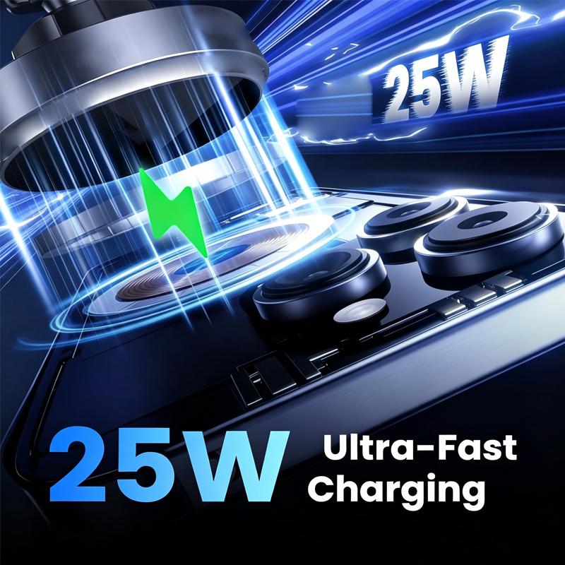 Stable 15W 25W Magnetic Air Vent Phone Mount Holder Fast Wireless Charger for Device Protection Featuring for iPhone Samsung