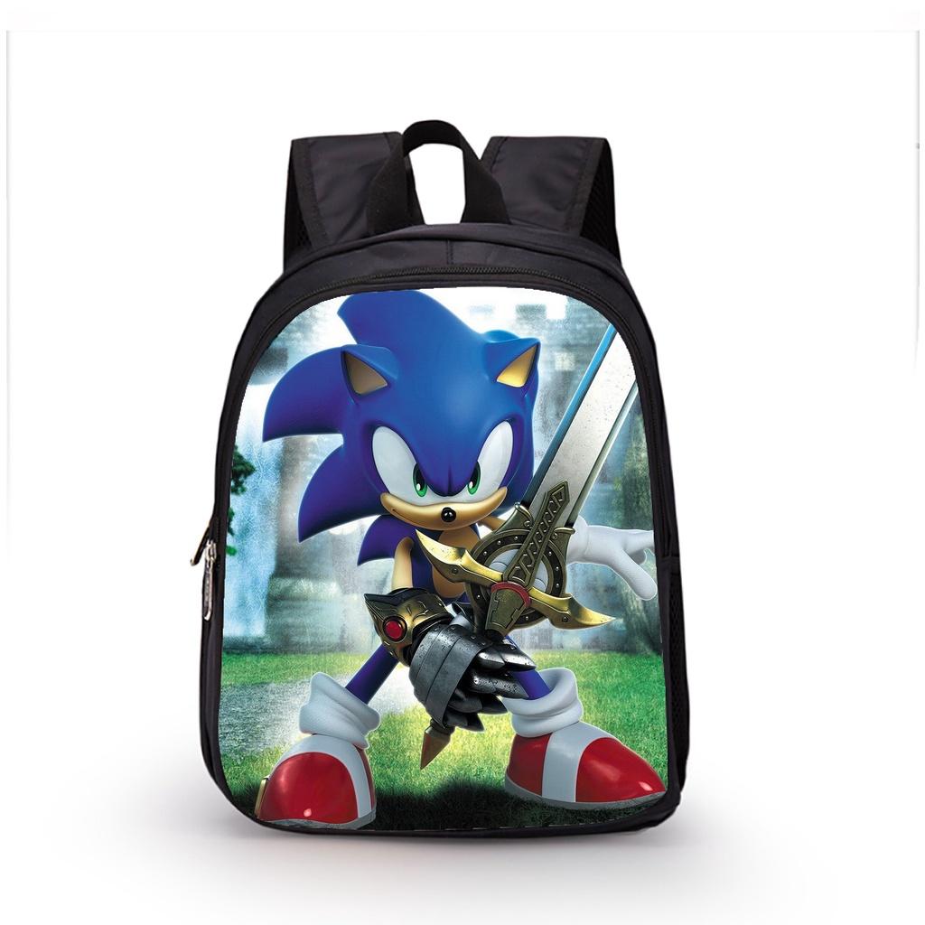 Sonic Schülerrucksack Große Kapazität Wasserdicht und Verschleißfest Kinderrucksack