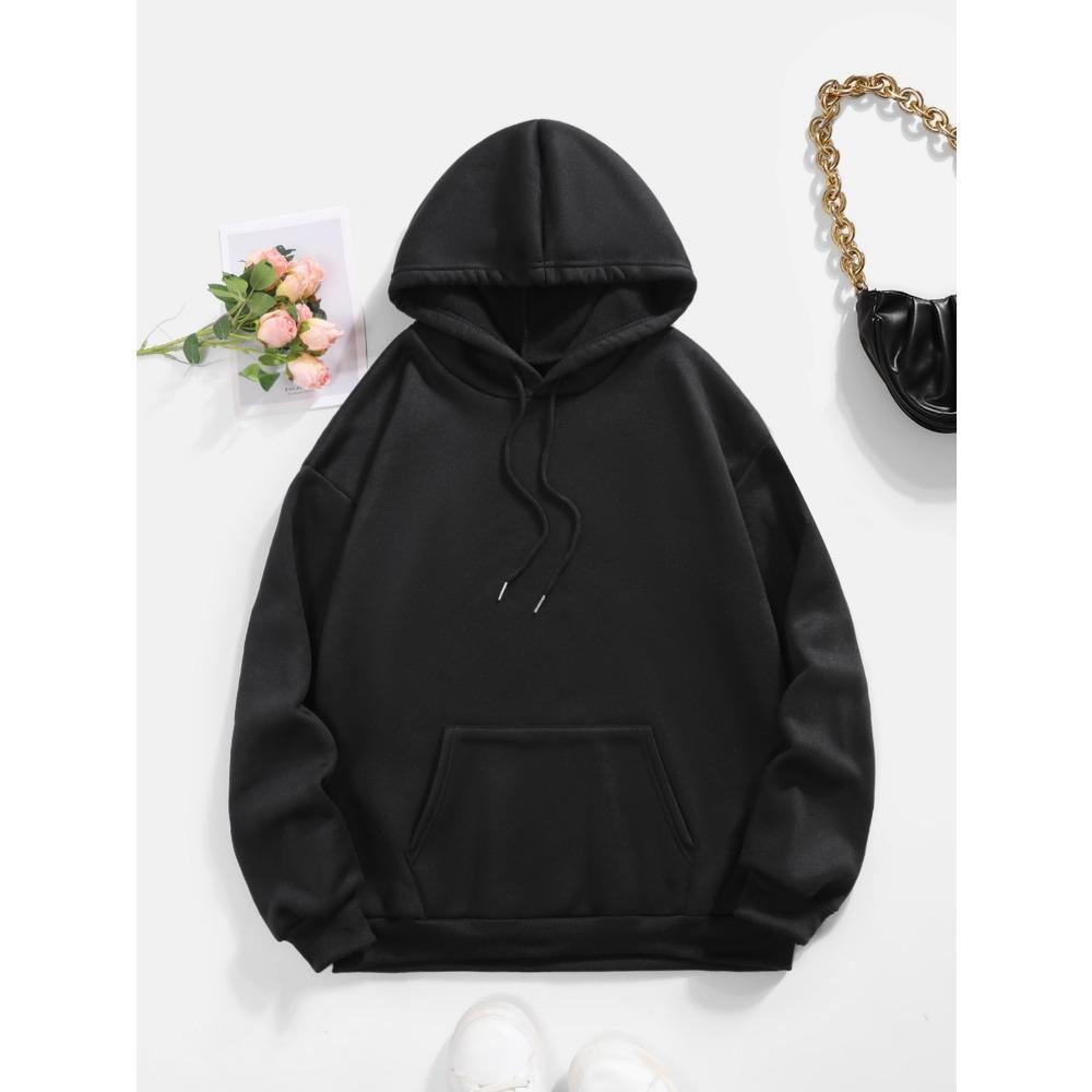 Angel Pattern Printed Men's Hooded Sweatshirt, Casual Polyester Hooded Sweatshirt, Regular Length, Comfortable All Year Round