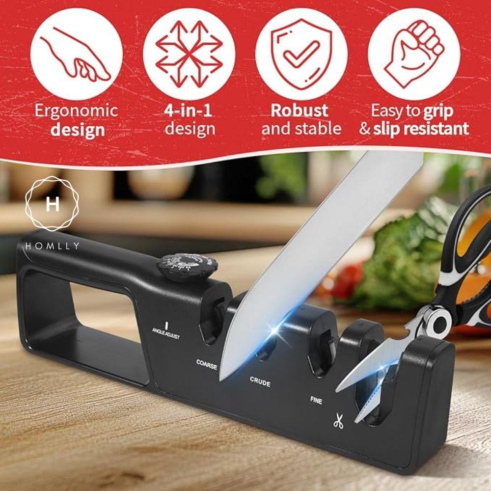 Homlly Revivo Pro Kitchen Knife Scissor Sharpener knife sharpener
