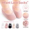 Soft Cotton Infant Lace Socks Solid Color Baby Socks New Newborn Socks  Summer Baby Wear