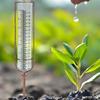 Rain Gauges Outdoor 7/8inch Large Capacity Rain Gauges Outdoor Easy- To Read Suitable for Yard Lawn Garden Fence