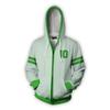 Game Cosplay Costum Ben10 Hoodies Fleece Unisex Streetwear Long Sleeve Loose Men/Women Sweatshirt Design Graphic 3D Print Hoodie