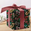Christmas Gift Wrapping Paper Roll Holiday Decorative Packaging Material