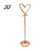 Decorative Sign Stands Hollow Heart Table Number Holder, Love Place Card Stand, Metal Clip for Photos, Food Signs, Memo Notes, Weddings, Birthdays,