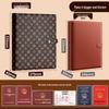 Magnetic Document Organizer: Baby Certificate & Family Card Holder with Protective Cover