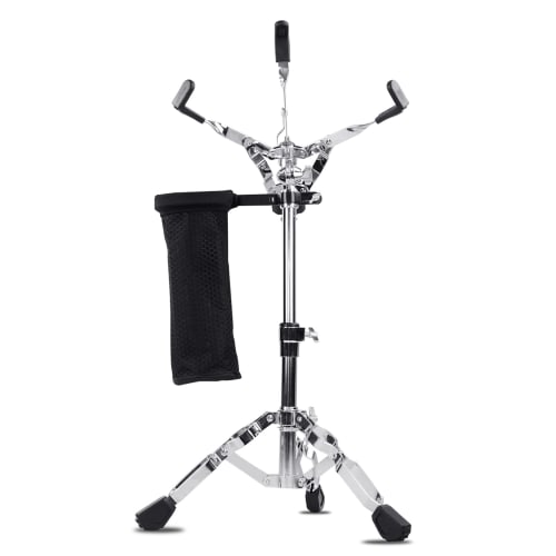 AKOZLIN Snare Stand, 10"-14" Metal Drum Stand with Drum Stick Bag, Durable Tripod Design, 16.5-22.5 inches Tall, Practice Pad Stand