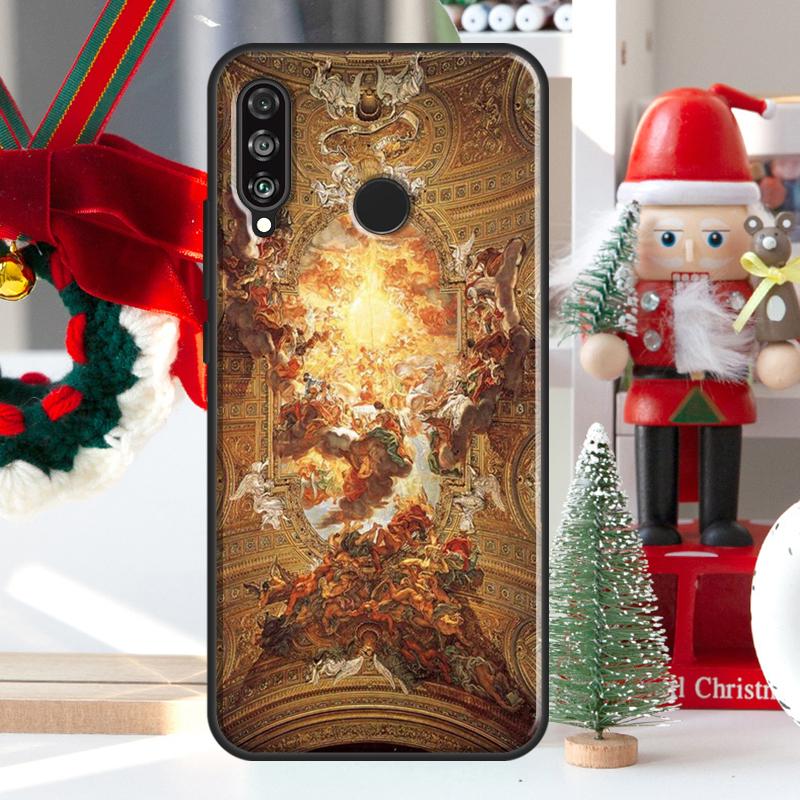 Renaissance Art Painting For Huawei Nova Y73 Y60 Y70 Y90 Y72 Y61 Y91 7i 8i 11i 12i 12s 9 10 SE P20 P30 P40 Lite Case