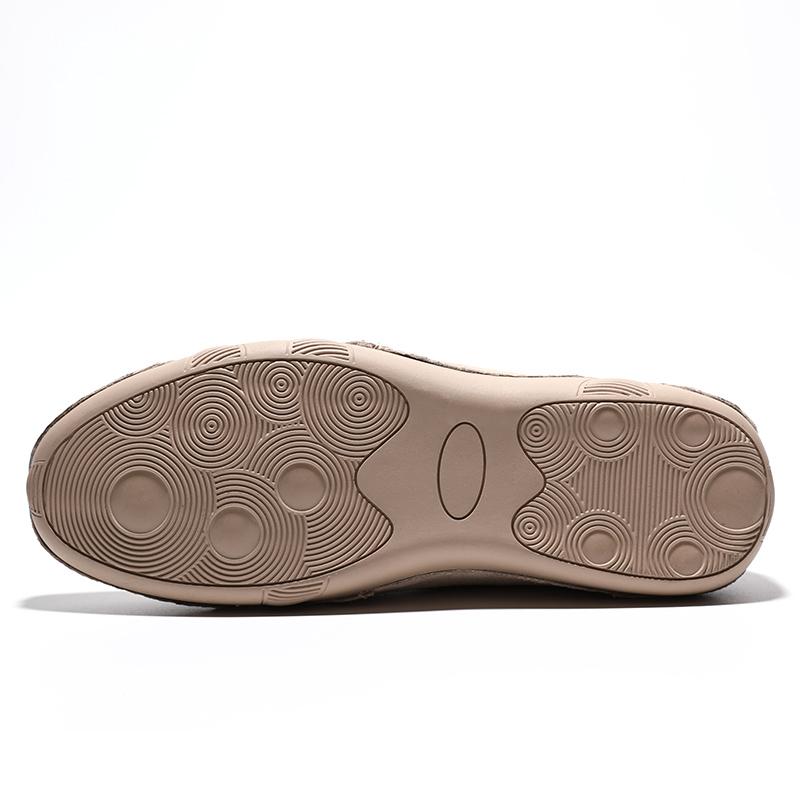 Velká velikost ručně dělané kožené boty Muži Mokasíny Pohodlné kotníkové boty Pro muže Běžné boty Mokasíny Pánské boty