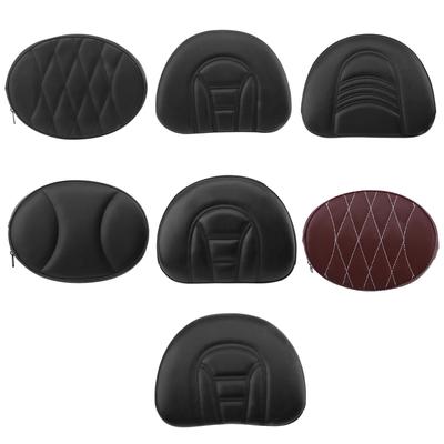 Motorcycle Accessories Driver Sissy Bar Cushion Pillow Leather Backrest Back Pad For Harley Touring 1994-2022 18-later Softail