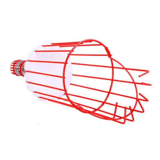 Fruit Picker with Basket Stainless Steel Segmented Long Handle Fruit Harvesting Tool