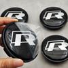 Dla VW Volkswagen Jetta MK5 Golf 4 szt. 65mm VW R Kołpaki Piasty Kół Samochodowych Dla Volkswagen VW R GTI Golf 6 Passat CC Magotan Touran Ti