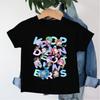 New 2026  KPop Demon Hunters Saja Boys Cartoon Boys T-shirt Round Neck Print Fashion Casual Top Children's T-shirt Kids Clothing