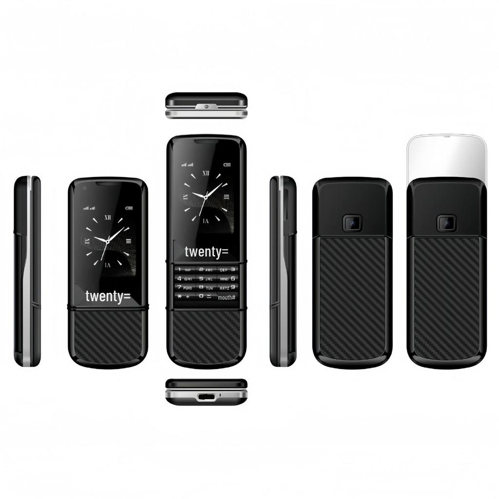 8800A 2G Slide Phone: Simple Keypad for Seniors and Students, Ideal As a Functional Backup.