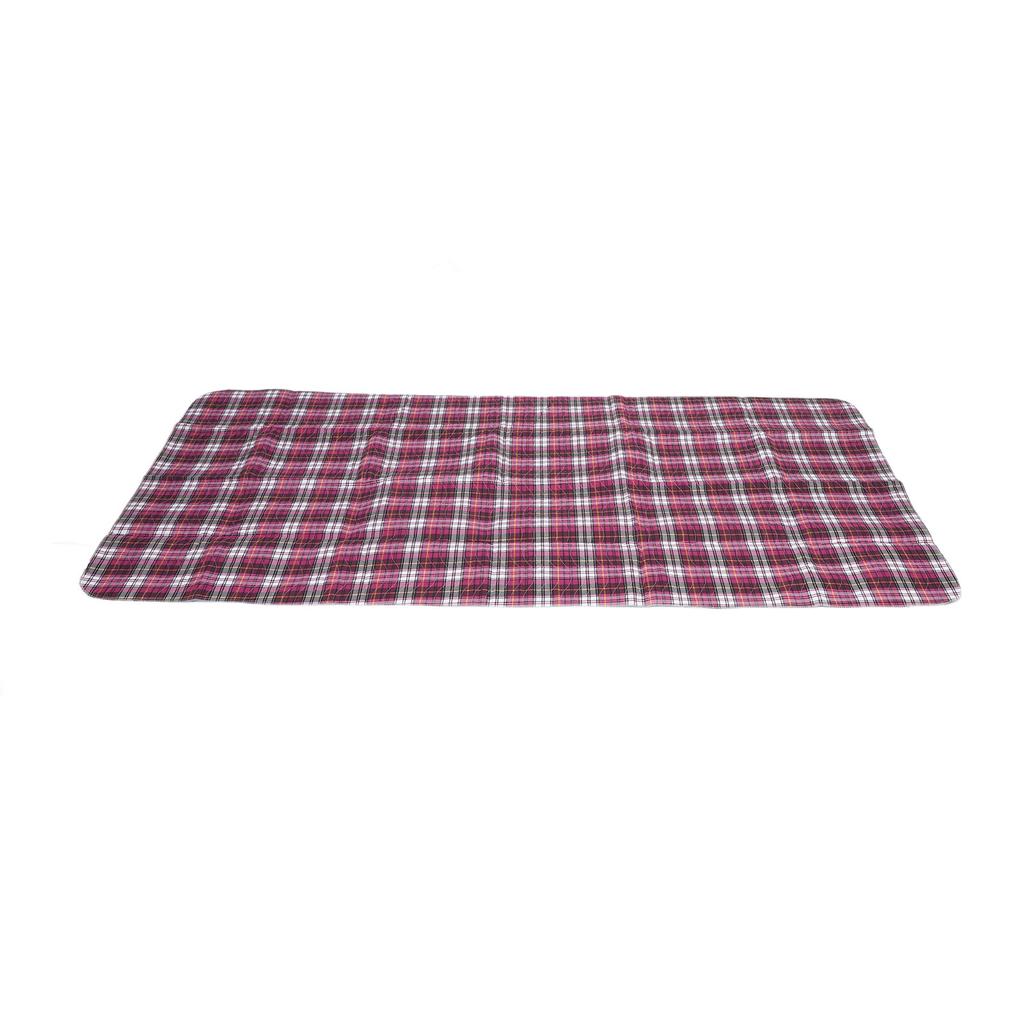 Incontinence Bed Pad Purple Plaid Washable Reusable Heavy Absorbency Hospital Bed Pad for Home Hospi