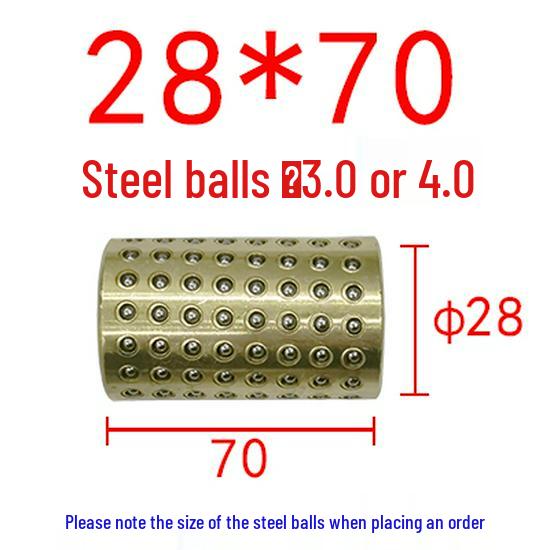 Golden Copper Ball Bearing Cage Mold Guide Bush Holder