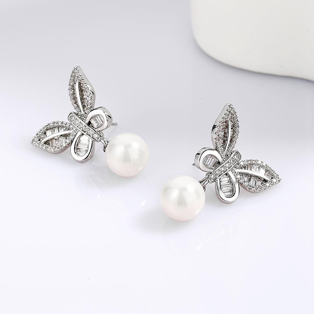 YLKBTY Butterfly Shape Women Drop Earrings