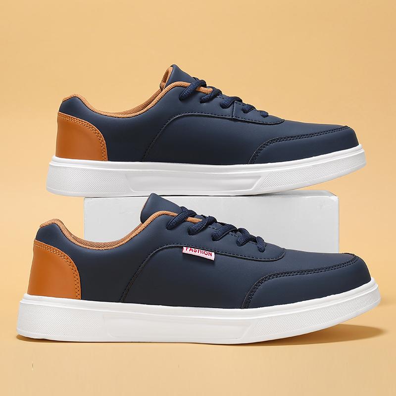 Leichte Flache Herren Sneaker Herbst Lässige Sportschuhe für Herren Schnürschuhe Skate Schuhe Größe 39-45 Tenis Masculino Esportivo