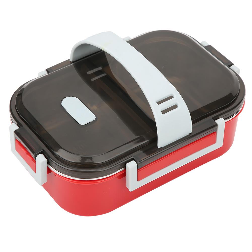304 Stainless Steel Portable Lunch Box Food Container for Outdoor Camping Picnic 700ml