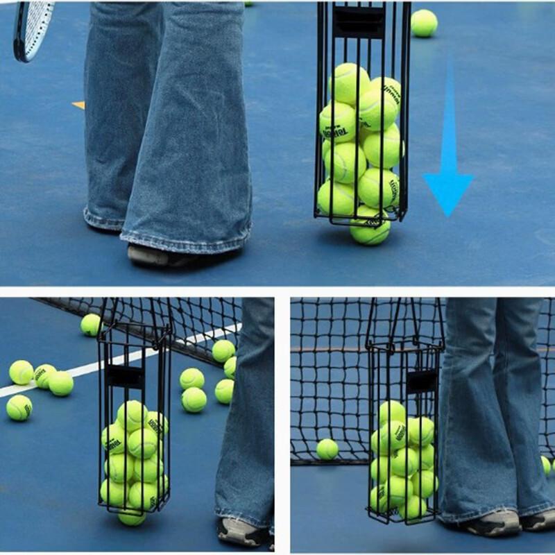 Zusuo Portable Tennis Ball Collector Basket