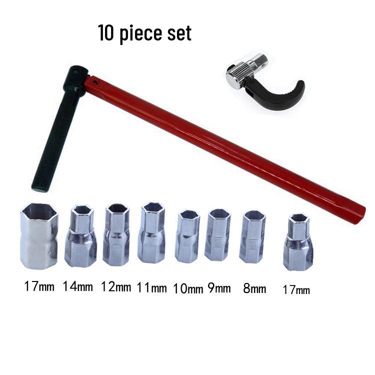 Basin Sink Bathroom Faucet Pipe Repair Socket Wrench Set 8-13mm