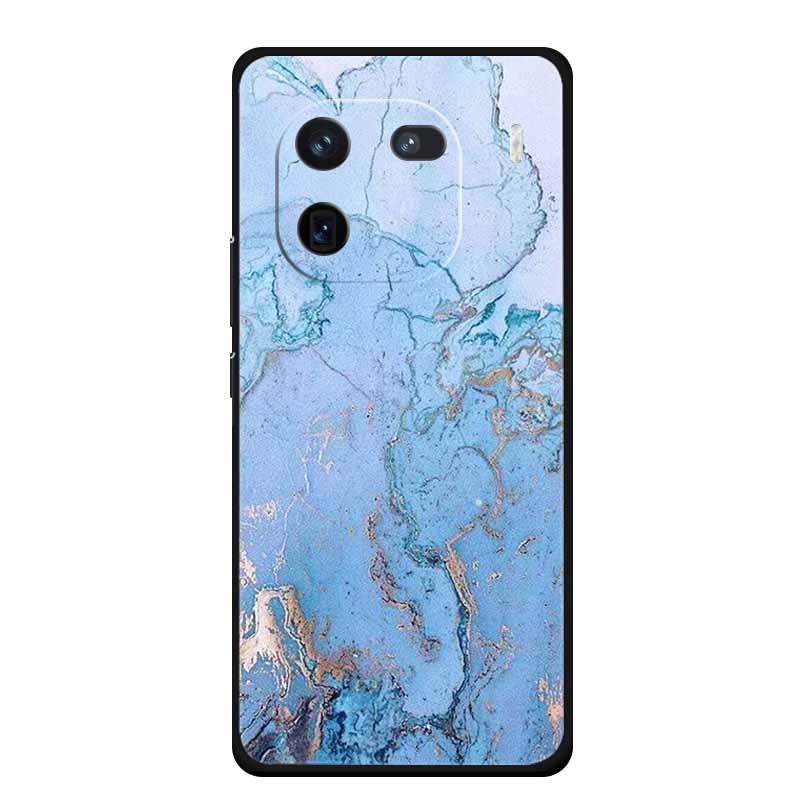For Vivo iQOO 12 Case Marble Painted Soft Silicone TPU Cover Phone Cases For Vivo iQOO 12 Pro 5G V2307A V2329A Colorful New Etui