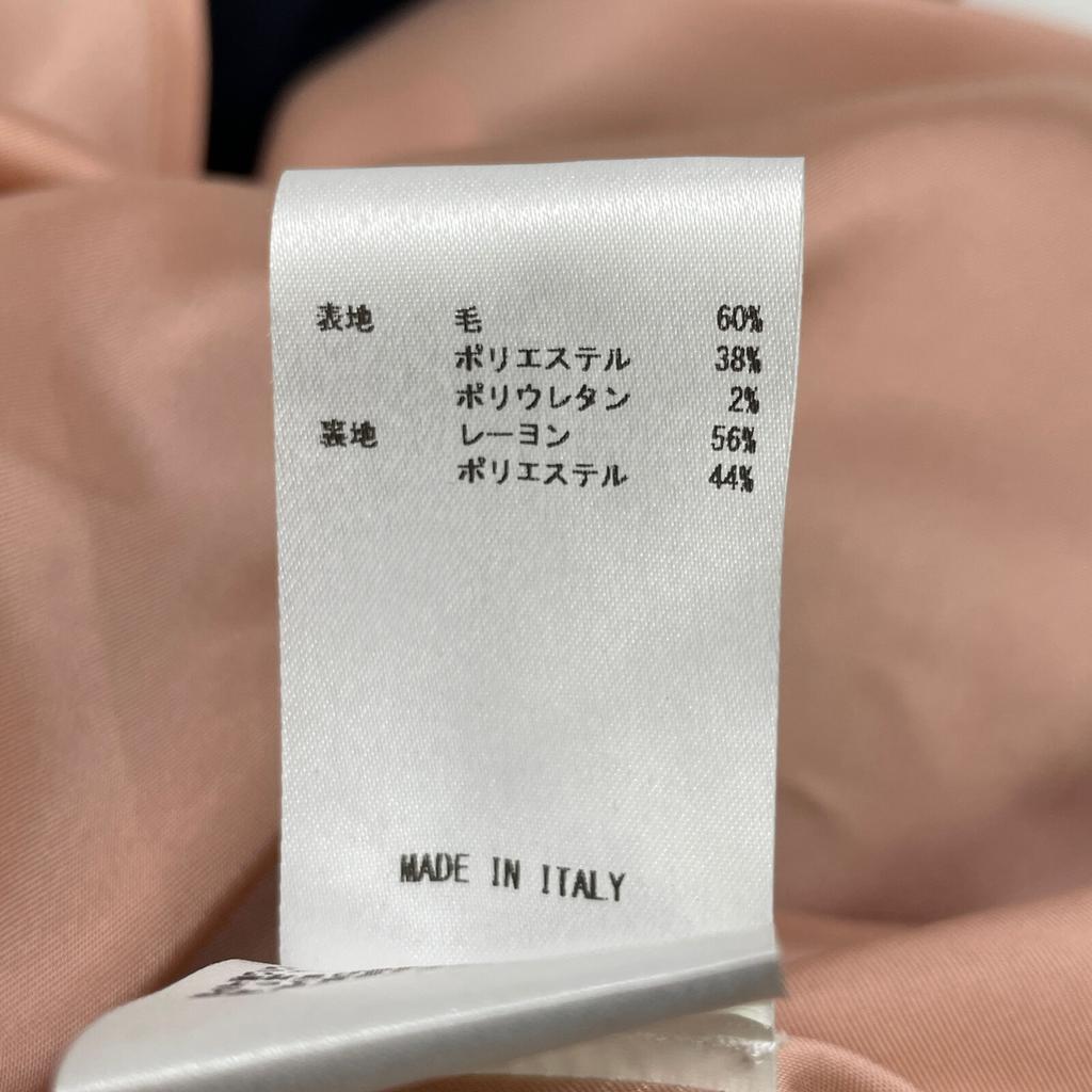 Jil Sander Navy Navy Wool Blend Sleeveless One-piece Dress 36 NavyUsed