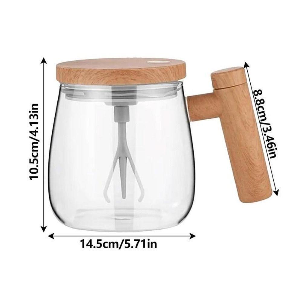 Self Coffee Cup 400ml Electric Mixing Cup Durable Stirring Mug