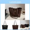 Sophisticated Urban Minimalist Color Block Tote Bag For Women With Dual Shoulder Straps