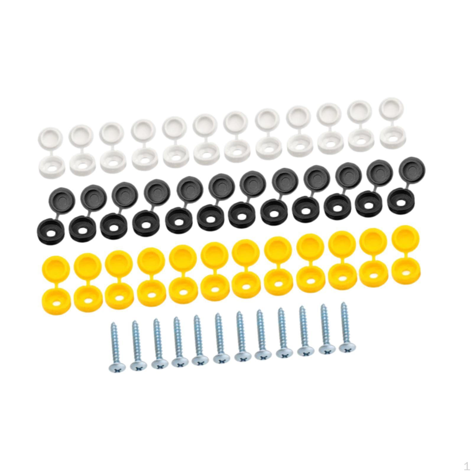

Screw And Cap Kit for 3mm-5mm Repair Tasks 36pcs