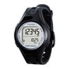 Taihei Sangyo [Yamasa] YAMASA Men's and Women's Radio-Controlled Digital Pedometer Watch, DEMPA MANPO, 36mm, Black/Silver, for Walking and Strolling,